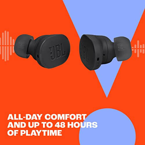 JBL Tune Buds - Беспроводные наушники с шумоподавлением, JBL Pure Bass Sound, Bluetooth 5.3, 4-микрофонная технология для четких и ясных звонков, до 48 часов автономной работы, водо- и пыленепроницаемые (белый) - 5