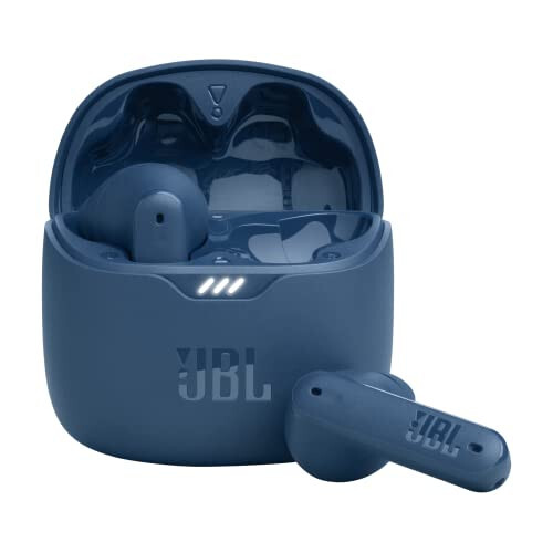 JBL Tune Flex - True Wireless Noise Cancelling Earbuds (Blue), Small - 1