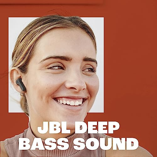 JBL Vibe Beam - Haqiqi Simsiz JBL Chuqur Bass Ovozli Quloqchinlar, Bluetooth 5.2, Su va Changga Chidamli, VoiceAware bilan Qo'lsiz qo'ng'iroq, 32 soatgacha Batareya Ishlash muddati (Moviy) - 5