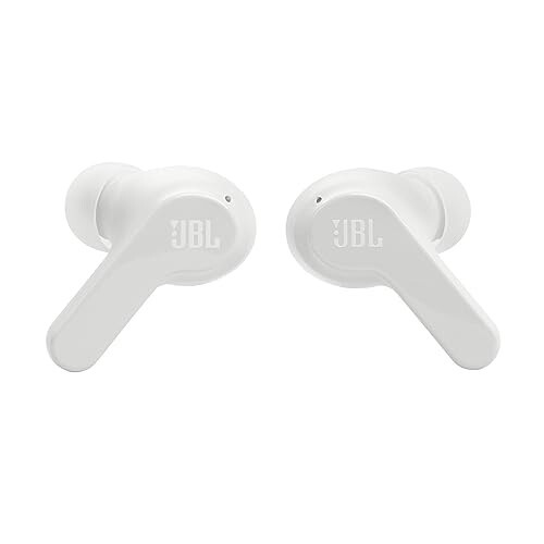 JBL Vibe Beam - True Wireless JBL Deep Bass Sound Earbuds, Bluetooth 5.2, Water & Dust Resistant, Hands-free call with VoiceAware, Up to 32 hours of battery life (White) - 3