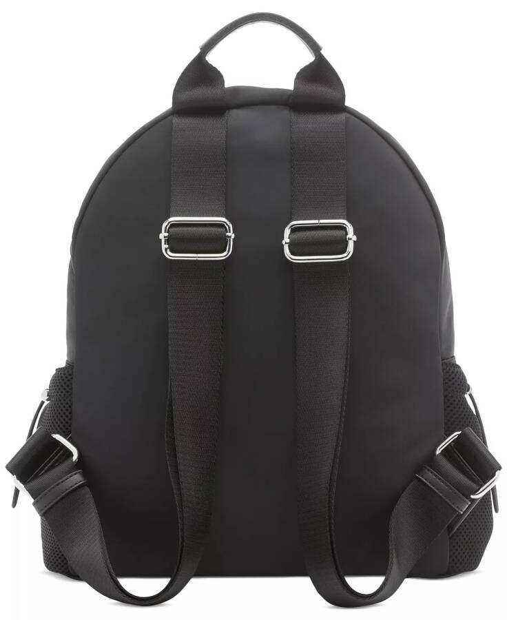 Jessie Mesh Side Pocket Nylon Backpack Black - 10