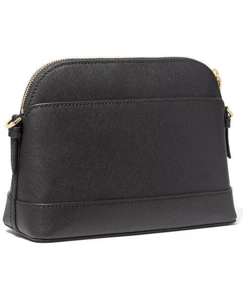 Jet Set Charm Small Leather Dome Crossbody Black - 4