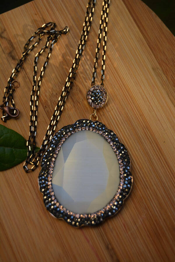 JEWELLERY Cat's Eye Large Necklace - 2