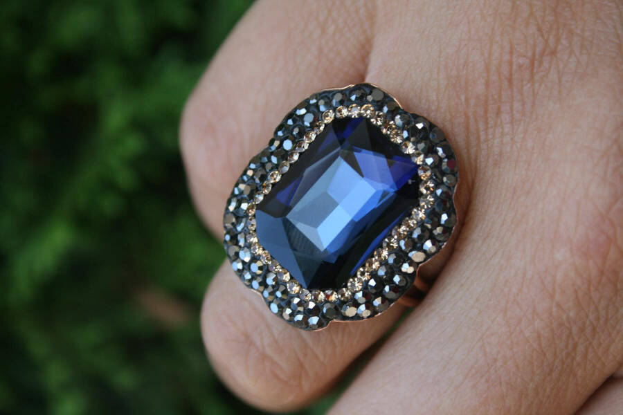 JEWELLERY Crystal Stone Handmade Women's Ring - 2