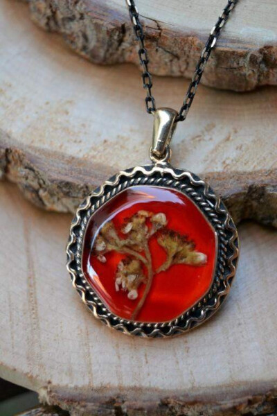 JEWELLERY Dried Flower Women's Necklace - 2