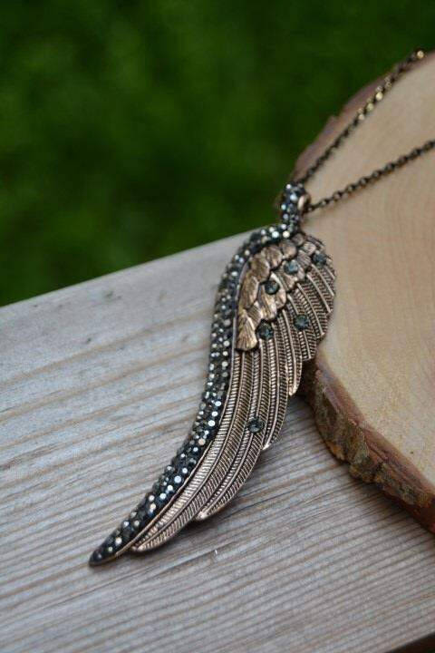 JEWELLERY Handmade Angel Wing Women's Necklace - 2