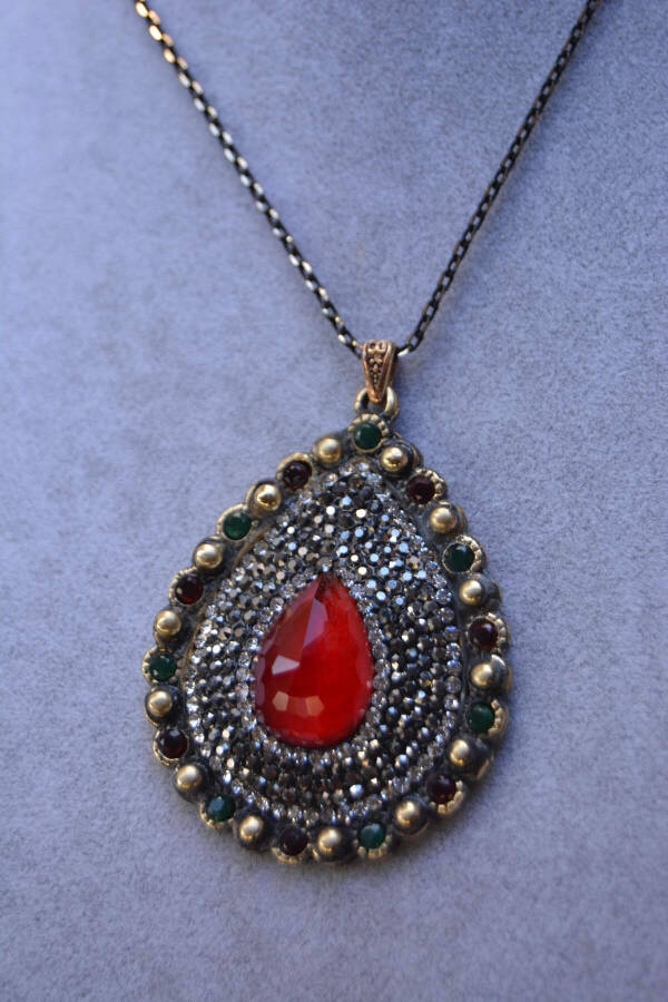 JEWELLERY Ruby Necklace - 4