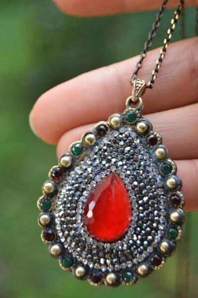 JEWELLERY Ruby Necklace - 9