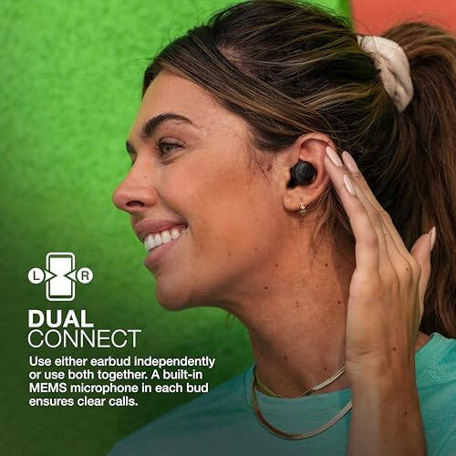 JLab Go Air Pop True Wireless Bluetooth Earbuds + Charging Case, Black, Dual Connect, IPX4 Sweat Resistance, Bluetooth 5.1 Connection, 3 EQ Sound Settings Signature, Balanced, Bass Boost - 3