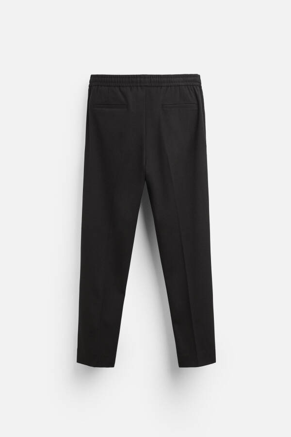 JOGGER COMFORT BELT PANTS Black - 7