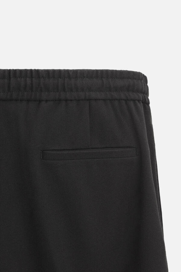 JOGGER COMFORT BELT PANTS Black - 9