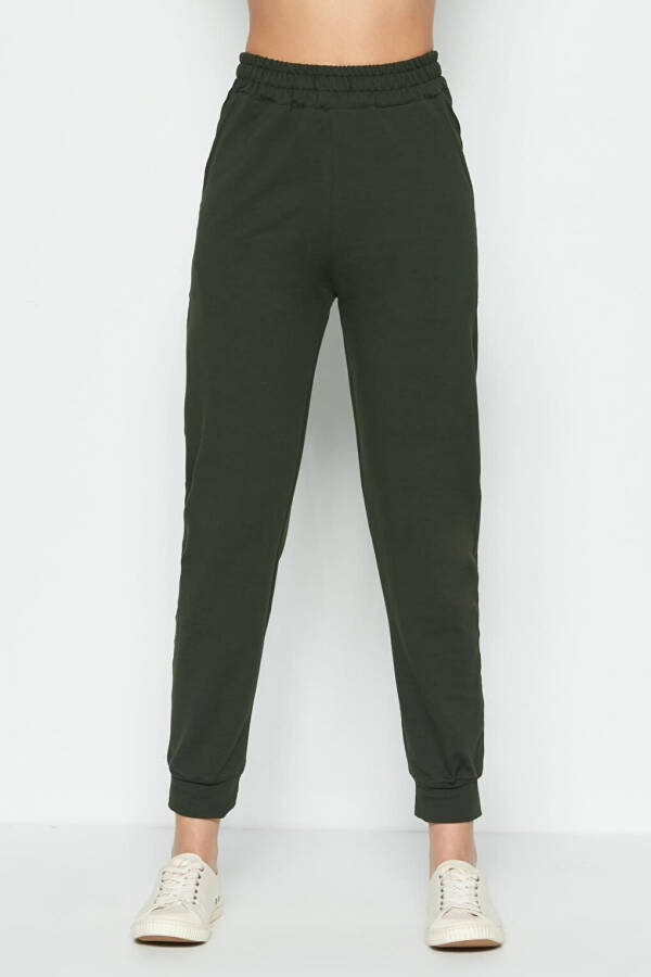 Jogger Cuff Sports Sweatpants 735 Khaki - 3