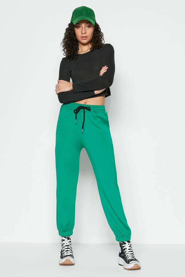 Jogger Elastic Sport Sweatpants 806 Green - 2