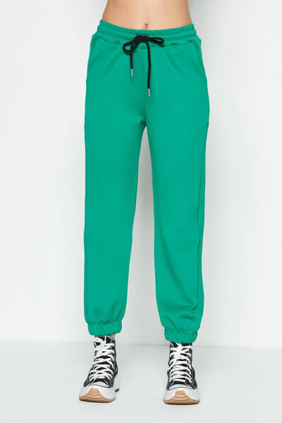 Jogger Elastic Sport Sweatpants 806 Green - 4