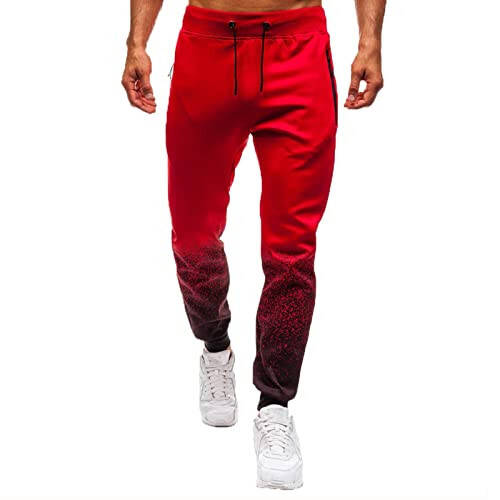 Joggers for Men Big and Tall, Men's Workout Gym Slim Joggers Pants, Sport Training Tapered Sweatpants, Casual Athletics Joggers - 1