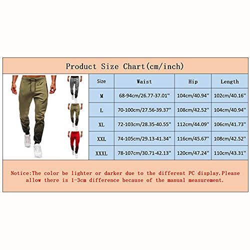 Joggers for Men Big and Tall, Men's Workout Gym Slim Joggers Pants, Sport Training Tapered Sweatpants, Casual Athletics Joggers - 6