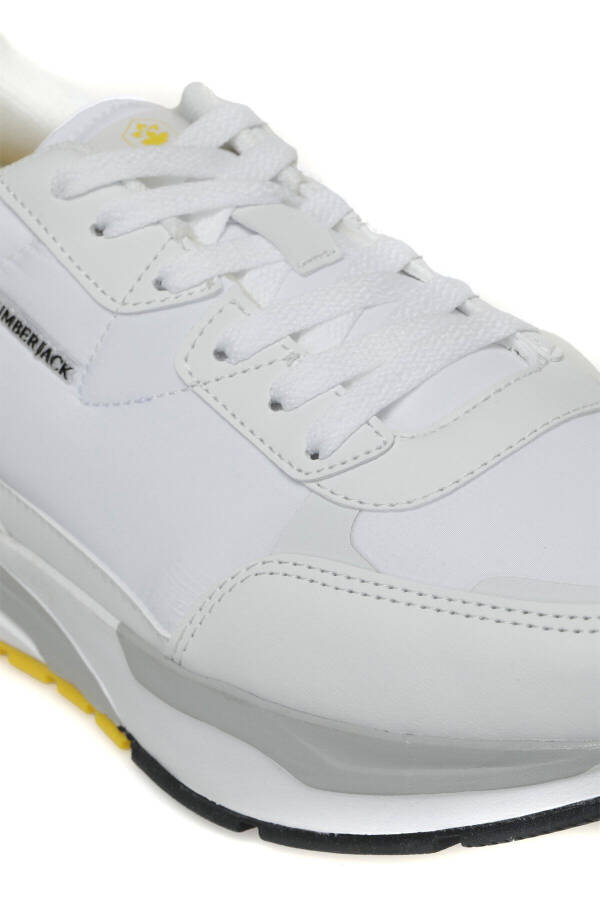 Jordan 2Pr Men's White-Yellow Sneaker Shoes - 7