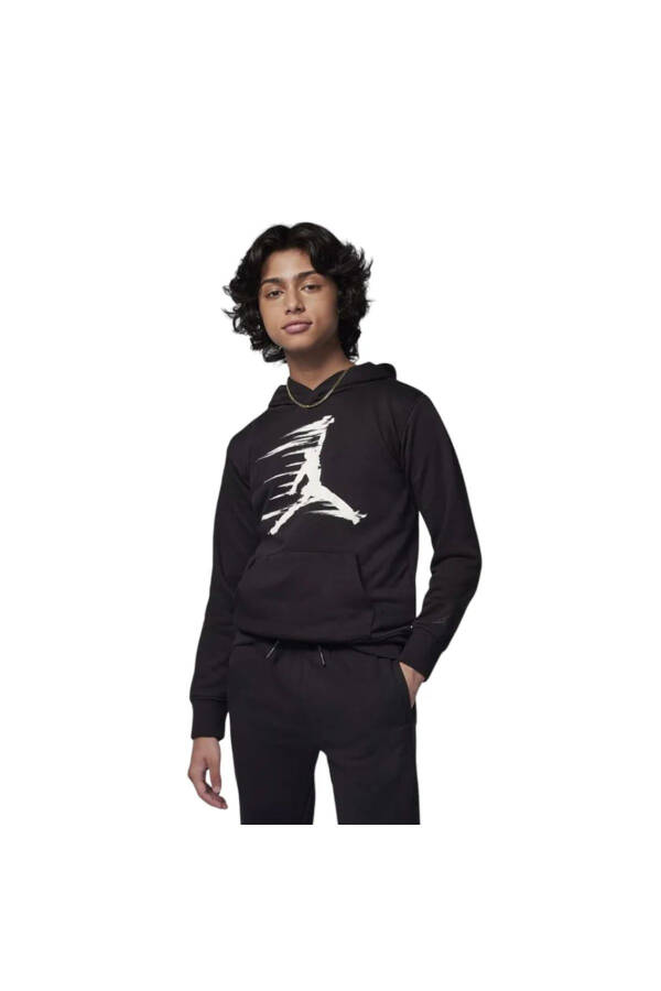 JORDAN MJ FLIGHT MVP FT PO O'G'IL BOLALAR UCHUN SWEATSHIRT 95D384-023 - 1