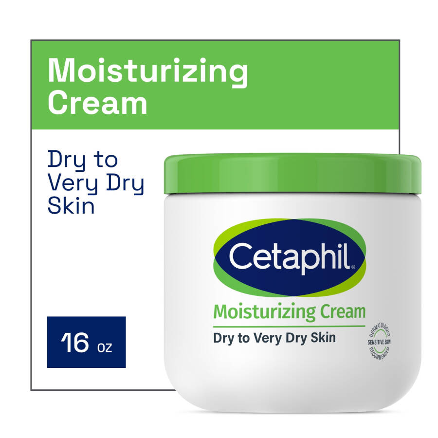 Juda quru teri uchun Cetaphil namlagundi kremok,Hidsiz, 16 fl uns - 22