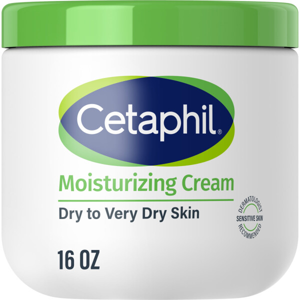 Juda quru teri uchun Cetaphil namlagundi kremok,Hidsiz, 16 fl uns - 2