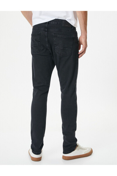 Justin Jean 4sam40021nd999 Erkek Siyah Jean Pantolon - 4