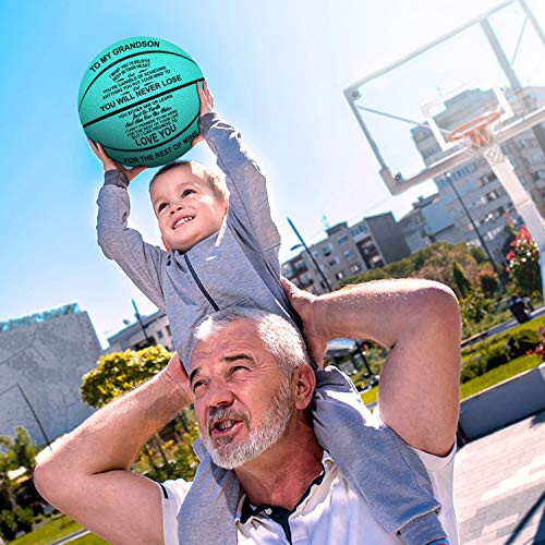 K KENON Shaxsiylashtirilgan o'yilgan basketbol, qiz, o'g'il, nabira qiz, nabira o'g'il, jiyan, jiyan, Rojdestvo, tug'ilgan kun sovg'alari - hech qachon yo'qotmaysiz - 2