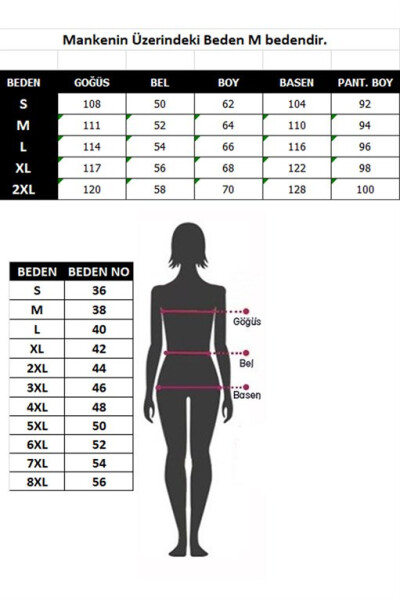 Kadın %100 Pamuk Önden Düğmeli Kısa Kol Pijama Takım 2842 - 4