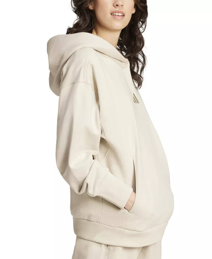 Kadın Boyfriend Fleece Hoodie Alumina - 5