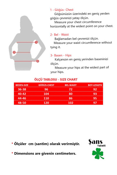 Kadın Büyük Beden Renkli Anvelop Yakalı Kolları Şifon Elbise 65N38156 - 2