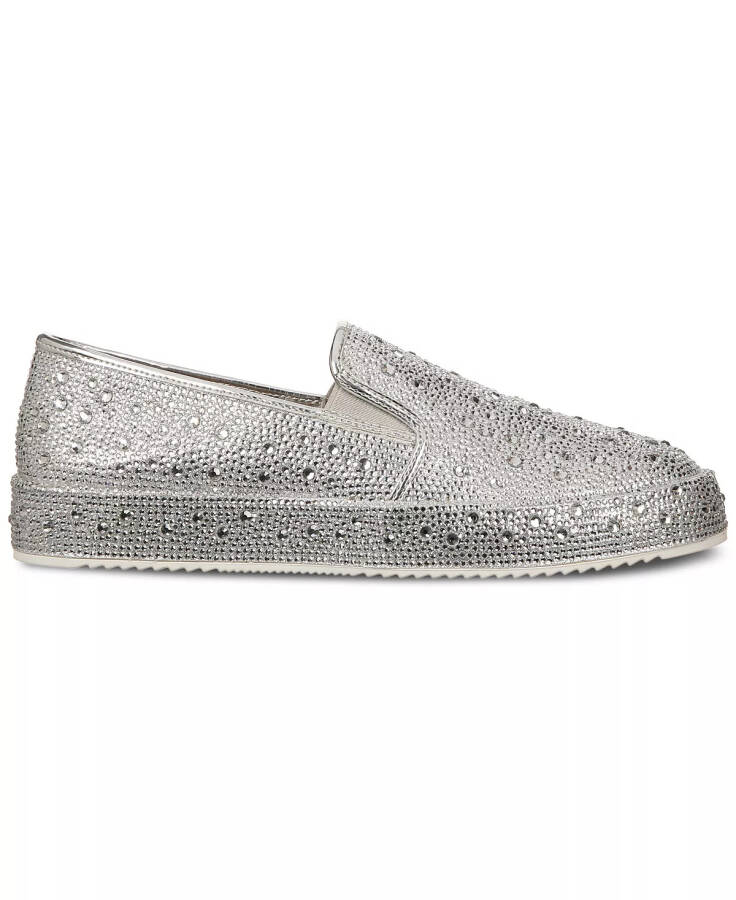 Kadın Lenna Slip-On Süslenmiş Spor Ayakkabıları, Modazone Silver Bling İçin Oluşturuldu - 2