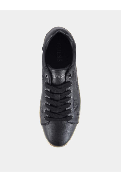 Kadın Logolu Normal Kalıp Bağcıklı Günlük Siyah Sneaker FL8BNY FAL12-BLACK - 19