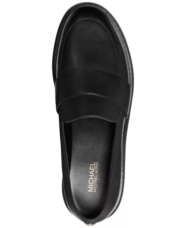 Kadın Parker Lug Loafer Siyah/Siyah - 4