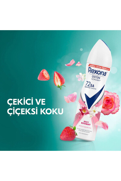 Kadın Sprey Deodorant Sexy Bouquet 150 ml X3 - 5