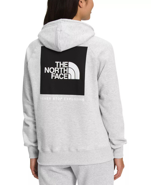 Kadınlar İçin Box NSE Polar Kapüşonlu Sweatshirt TNF Açık Gri Melanj - 5