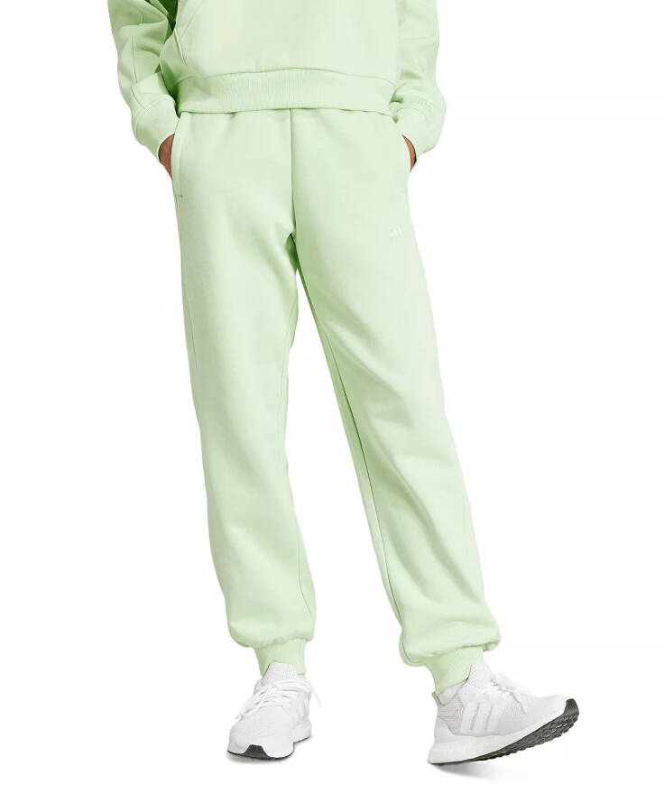 Kadınlar İçin Her Mevsim Polar Jogger Eşofman Pantolonu Açık/Pastel Yeşil - 1