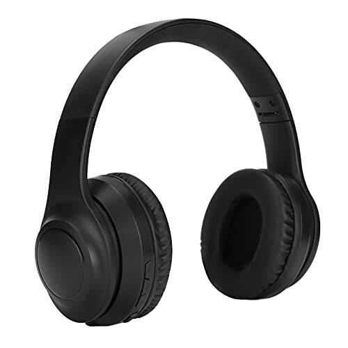 Kafuty-1 Wireless Bluetooth Headphones Over-Ear,Foldable Wireless Headset with Built-in Mic,30 Hours Playtime,Noise Canceling,AUX Audio Interface,for PC/Phone - 1