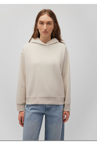 Kapüşonlu Gri Sweatshirt 1S10191-70143 - 21