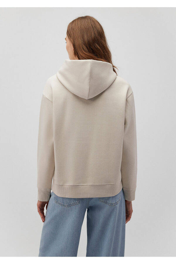 Kapüşonlu Gri Sweatshirt 1S10191-70143 - 22