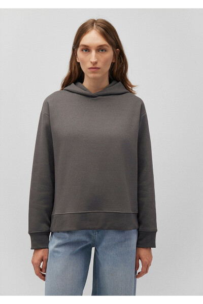 Kapüşonlu Gri Sweatshirt 1S10191-86560 - 21