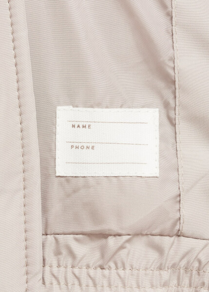 Kapüşonlu kapitone anorak - Lacivert - 7