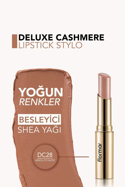 Kaşmir Dokulu Yarı Mat Stik Ruj (Açık Nude) - 8