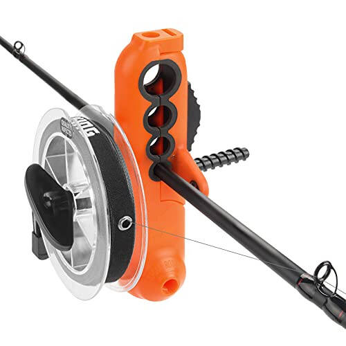 KastKing Patented Radius Line Spooler, Compact Fishing Line Spooling Tool for Spinning Reels and Casting Reels – Line Spooler Spools Fishing Reels Without Line Twist, Great Fishing Gifts - 3