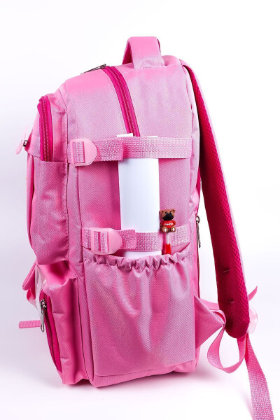 Kawaii Korean Style Full Accessory Orthopedic Domestic Daily School Backpack - 10