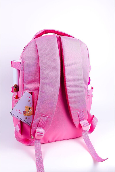 Kawaii Korean Style Full Accessory Orthopedic Domestic Daily School Backpack - 6