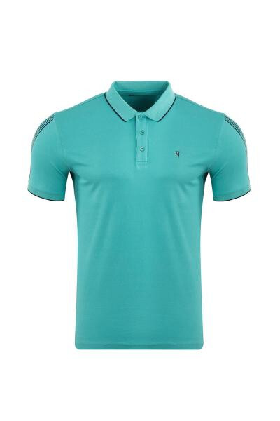 K.burgundy Regular Printed Polo - 4