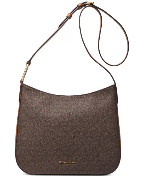 Kensington Logo Large Crossbody Brn/acorn - 1