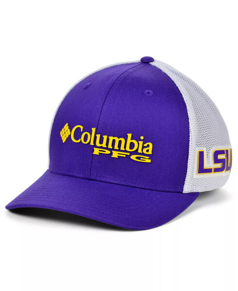 Кепка LSU Tigers PFG Stretch Cap Фиолетовый/Белый - 1