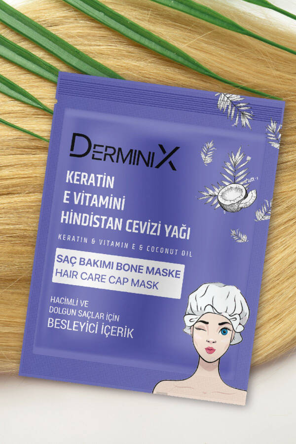 Keratin & E Vitamini & Hindistan Cevizi Yağı Bone Saç Maskesi - 5