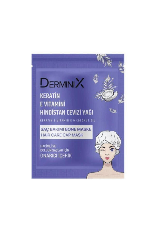 Keratin & E Vitamini & Hindistan Cevizi Yağı Bone Saç Maskesi - 1