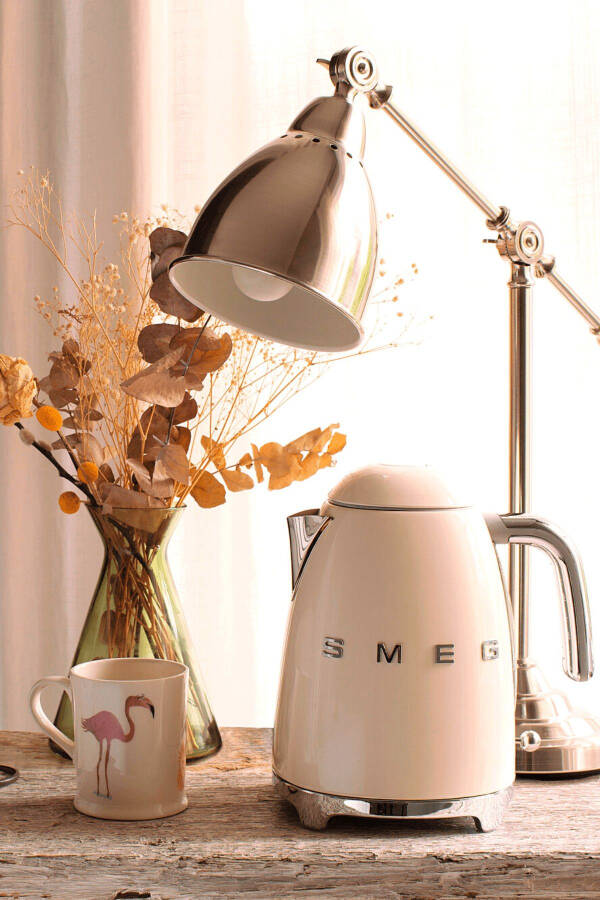 Kettle- Linea 50's Retro Tarzı- Krem Klf03rdeu - 4